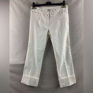 White Pant Buffalo David Bitton with Studs